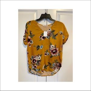 Pink + Sophie top, size S